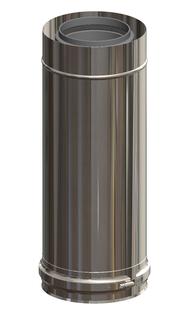 ATEC Rohrelement PolyClassic +Iron/White 440mm, DN 250/315, PP, kürzb., ES blank