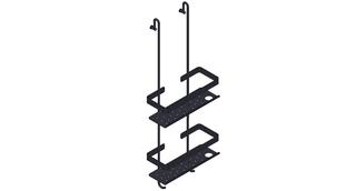 Giese Duschkorb Bodyguard Newport 260x700x42mm, f Wd. 6/8mm, m Ha f R., s
