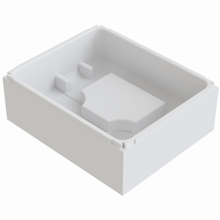 Schedel Duschwannenträger MULTISTAR 75x90x15cm, Höhe 15cm, flach