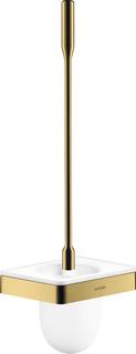 hansgrohe WC-Bürstengarn. Axor universal Wandmontage, polished gold optic
