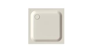 Duschwanne BetteSupra 5920 90x90x6,5cm, Glasur, flax