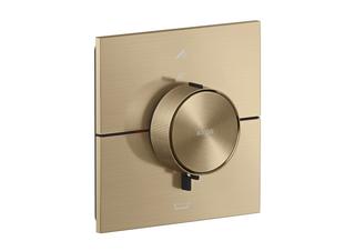 hansgrohe Therm. Axor ShowerSelect ID UP, f 2 Verbr., eckig, brushed bronze