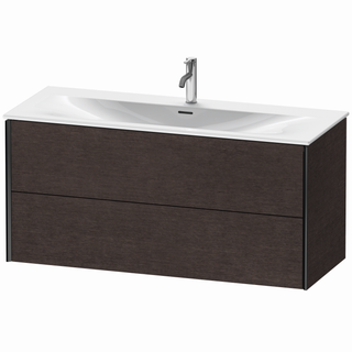 DU WTU XViu wandh.,557x1210x480mm 2SK,schwarz matt/eiche dunkel gb. ES Ah.