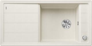 Blanco Spüle FARON XL 6S SILGRANIT 100x50cm, softweiß, rev, AL-Fbd m Drehb