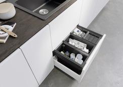 Blanco Abfallsystem FLEXON II 60/4 4 Beh., 2x15 l, 2x6 l, 1x Deckel 6 l