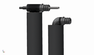 CitrinSolar Wellrohr-Set d= 22mm, für CS 500/550, isoliert