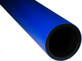 Rohr OHMtec RC TW PE HD sw/bl, 32x3,0mm, Stange 6 m, PN 16
