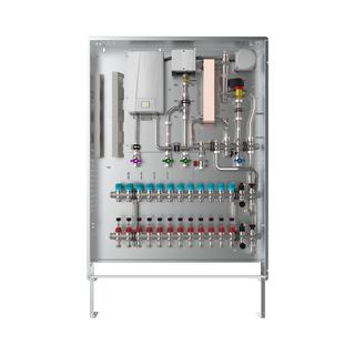 Strawa Whg-Station Friwara WSHY1-FB18-Cu 10 HK, Hyb., 11-13,5 kW, UP-Schrank