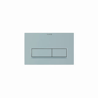 Kludi UNIFIX Betätigungsplatte B 24,4xH 16xT 0,9cm, matt light blue