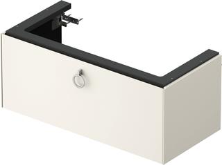 DU WTU wh. White Tulip,1 AZ,mit Griff 410x984x458,nord. Weiß Sdm. ES Eiche WBL