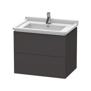 DU Waschtischunterbau wandh. L-Cube LC6264 Graphit 469x670x558mm