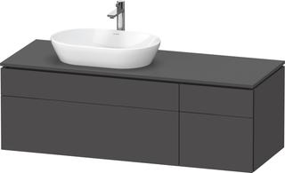 Duravit Waschtisch-Unterschrank L-Cube 142x55x48,2cm, AS L, gra m, k EinrSy