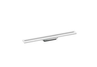 hansgrohe Duschrinne AXOR Drain 700mm, Fertigset, z. Wd-mont., mattweiß