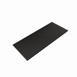 Kludi TERRA Duschwanne 70x170x3cm, m Abl-Abdeckung, mattschwarz