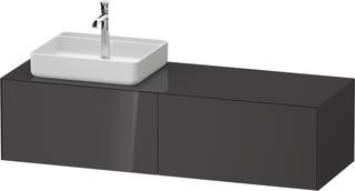 Duravit WT-Unterschrank White Tulip 160x55cm, Be L, gr g, k Ei/m Beleucht.