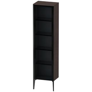 Duravit Hochschrank XViu 50x36x177cm, sw m, Tür li, Ei dkl. geb.