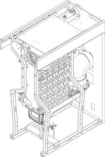 BOSCH Ersatzteil TTNR: 8738804589 Kesselblock CLA-1 6Gld (l) everp
