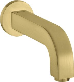 hansgrohe Wanneneinlauf Axor Citterio Ausladung 165mm, brushed brass