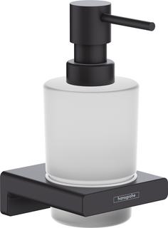 hansgrohe Lotionsspender AddStoris Wandmont., Glaseins., Met., mattschwarz