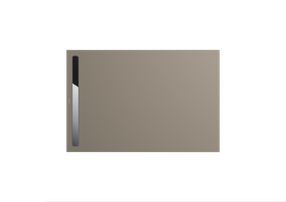 Kaldewei Duschwanne NEXSYS 2625 80x160cm, bodeneben, warm grey60