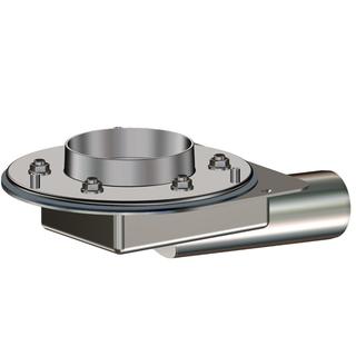 LORO-GRUNDEINH.F.ATTIKAABL.DISTANT NOTENTW.35 MM WEHR,KLEMMFL.BIT/KST DN 70