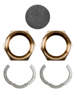 Wolf Anschluss-Set Wellrohr DN25, für Hauseinführungen
