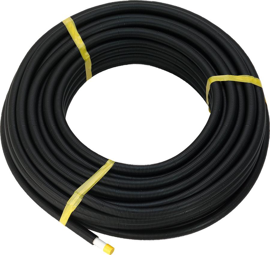 Artikelbild 1 des Artikels „Viega PE-Xc/AI-Rohr Sanfix Fosta 2101 16x2,2mm, 50 m Rg., m Schutzr., schwarz 16 x 2,2 mm“