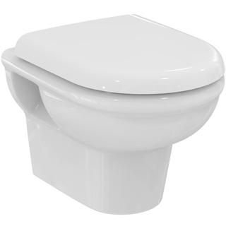 IS Wand-WC-Paket Exacto 36x48,5x40,5cm, ohne Spülrand, weiß