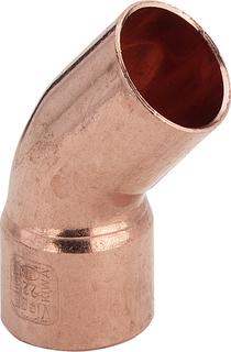 Viega Bogen 95040 54mm, 45Grad, Einsteckende, Kupfer