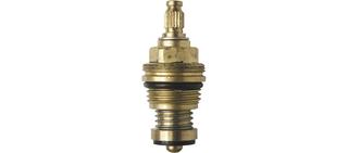 ASW Sanitär-Oberteil 1/2", Messing, mit Rückflussverhinderer