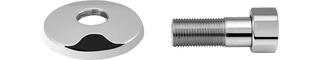 STEDO Anschlussverschraubung AG 3/8"xIG 1/2"x55mm, o Vers, MS verchr.