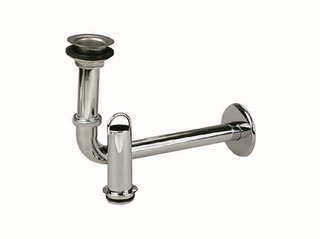 Dallmer Anschlussbogen 322 PC CR, MS vc m Standr., 1 1/4"xDN 32