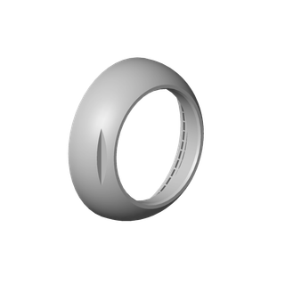 DO Haube ERSATZTEILE 092404204 D 32,5 x 9 mm Platin gebürstet