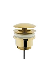 VitrA Schaftventil d= 62mm, rund, Metall, Gold