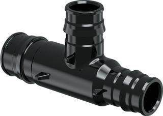 Uponor T-Stück Q&E 63x50x50mm, ohne Sicherungsring, PPSU