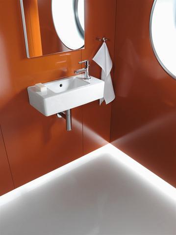 Artikelbild 11 des Artikels „Duravit Möbel-Handwaschbecken Vero 50x25cm, m ÜL, HLB, HL rechts, weiß Hahnloch rechts, weiß“