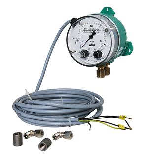 Wilo Differenzdruck-Kontaktmanometer DDM 25, 0,2,5 b, für Schalt-/Regelgerät