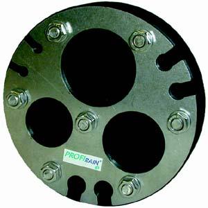 Zehnder-Pumpen Wanddurchführung Rapid DN 150, mit 3x Bohrungen 50mm, universal