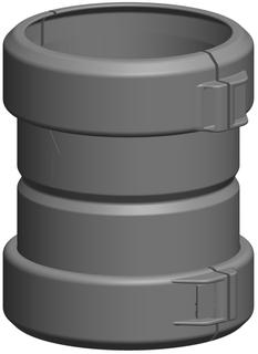 ATEC Kupplung PolyTop DN 110, für Rohr flexibel