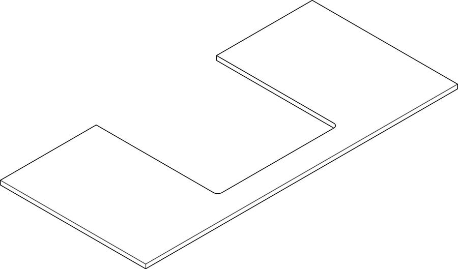 Artikelbild 3 des Artikels „hansgrohe Konsole Xilesa E Ausschn mit., 1180x550mm, sandbeige matt 1180 x 550 mm | sandbeige matt“