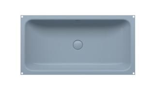Unterbau-Waschtisch BetteOne A137 76,7x40cm, PW, blue satin