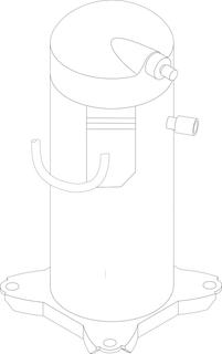 BOSCH Ersatzteil TTNR: 87382000590 Kompressor 3ph