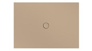 Duschfläche BetteFloor 5851 140x100cm, Mini-Wannenträger, greige
