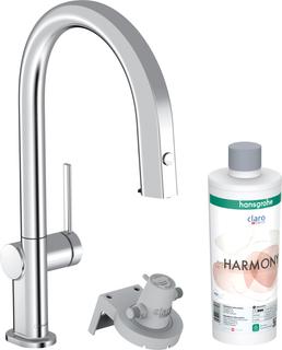 hansgrohe SPT-EHM Aqittura M91 m Ausz.-Ausl., 1j, sBox, Start Set, chr