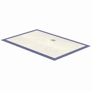 Schedel Duschelement MULTISTAR PLAN Plus 160x100x4,5cm, gr h, re, Abl hi. mit.