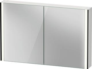 Duravit Universal-Spiegelschrank XViu 122x80x15,6cm, s m, 2 T, m Spiegel-Hz.