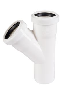 Ostendorf HT Abzweig EA DN 50/50, 45Grad, weiß