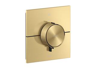 hansgrohe Therm. Axor ShowerSelect ID UP, f 2 Verbr., eck., brushed gold optic