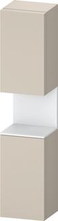 Duravit Hochschrank Qatego 40x36x1760cm, 2 T, B, An l, w m/tau matt