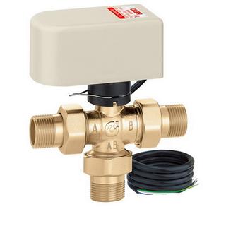 Caleffi Dreiwege-Motor-Umlenkventil 6443 3/4, 230 V, Kv 8,6 m3/h, Schaltzeit 10 s